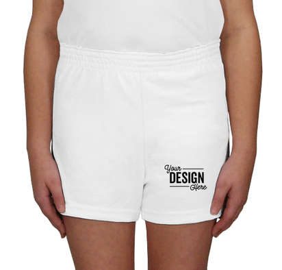 Soffe Youth Cheer Shorts - White