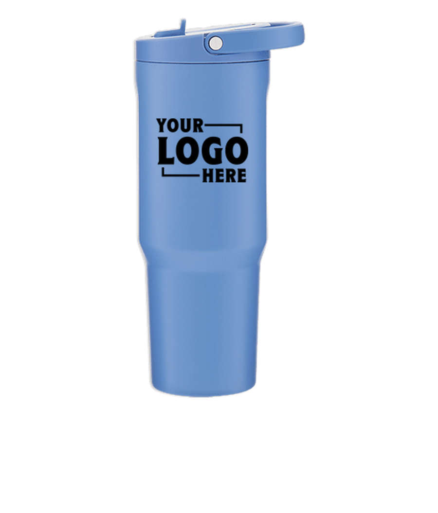 HydroJug 32 oz. Traveler Sport Stainless Steel Insulated Tumbler in Light Blue