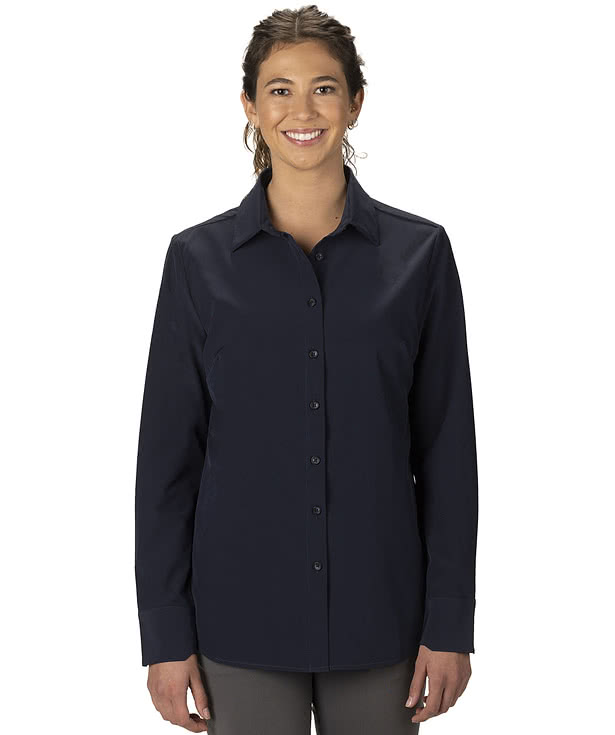 Edwards Women's Point Grey Stretch Dress Shirt