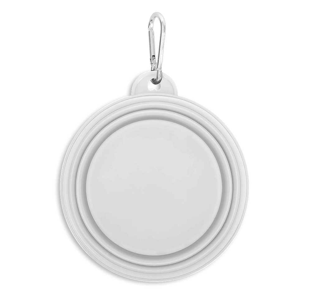 Collapsible Travel Silicone Pet Bowl-default
