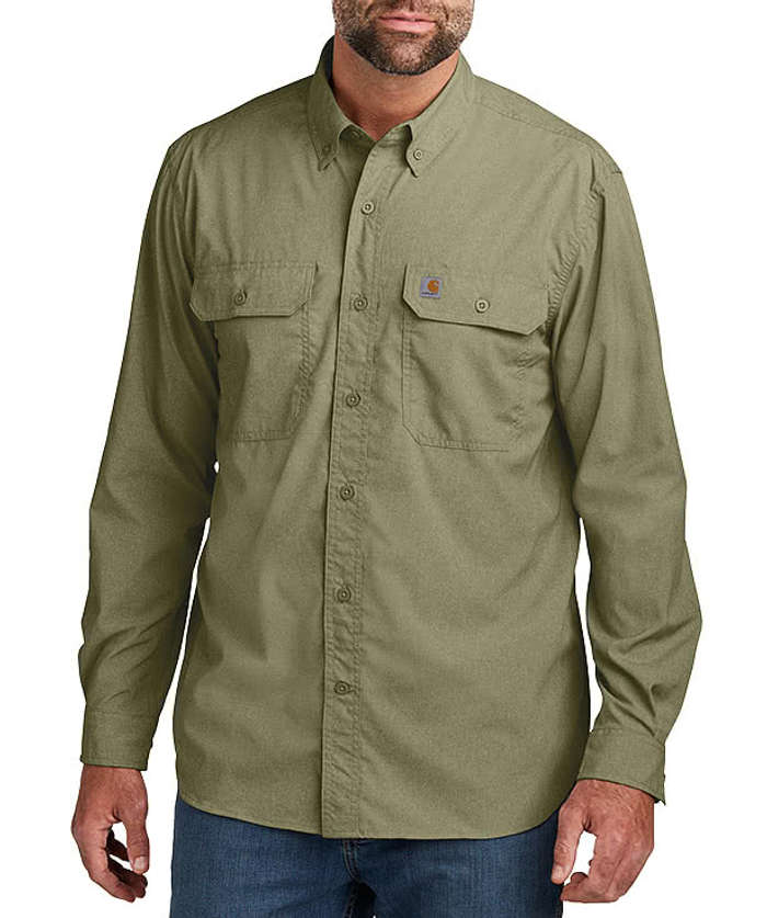 Carhartt Force Solid Long Sleeve Work Shirt