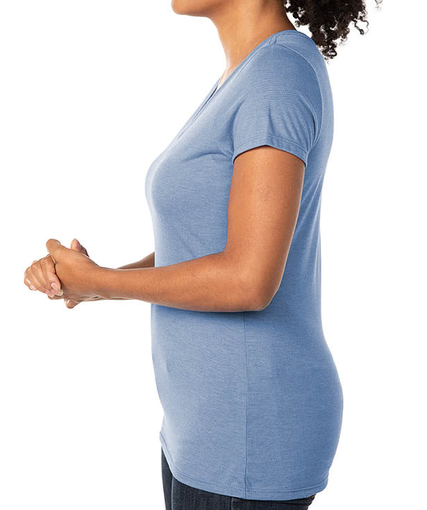 District Women's Tri-Blend V-Neck T-shirt