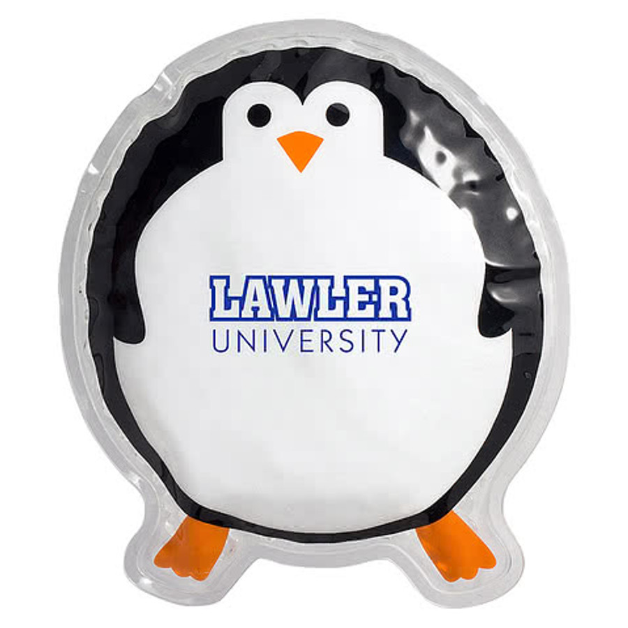 Round Penguin Hot/Cold Pack in Black