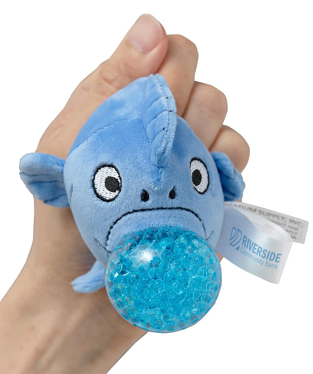 Stress Busters Fish Plush Gel Stress Reliever