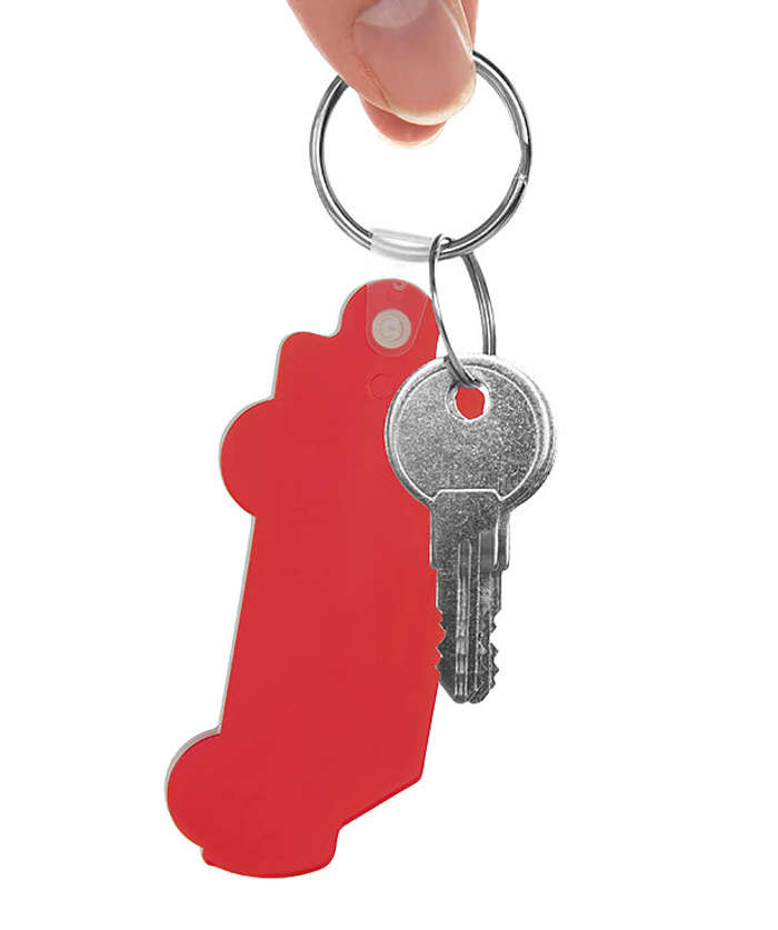 Van Shaped Keychain