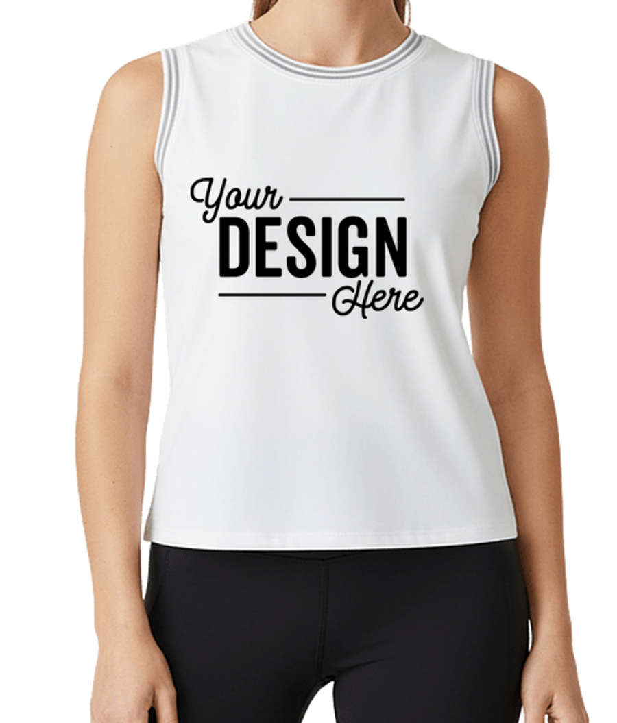 Holloway Women's Eco-Revive Court Performance Tank in White