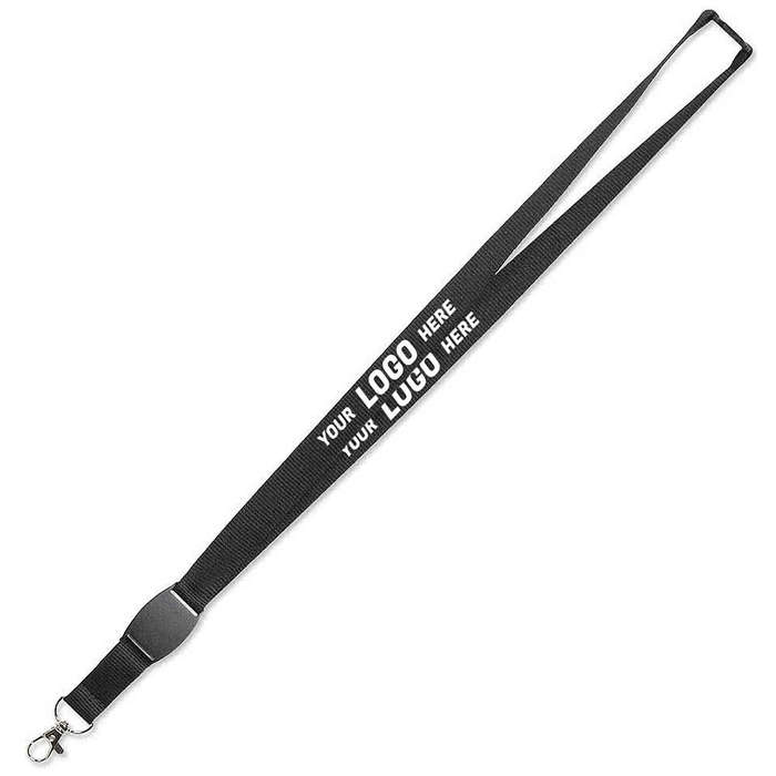 Flat Panel Lanyard with Lobster Clip