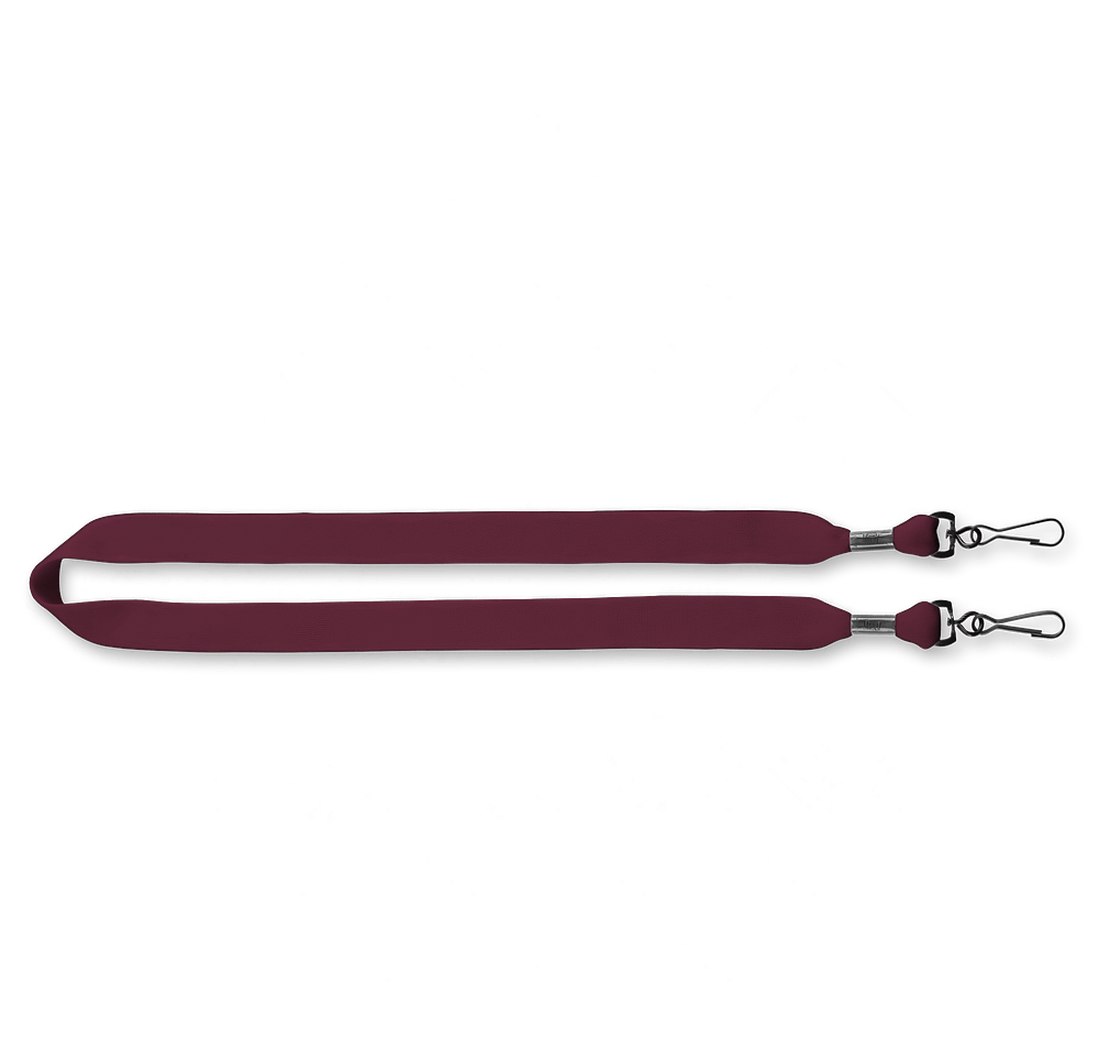 3/4" Cotton Double Swivel Hook Lanyard-default