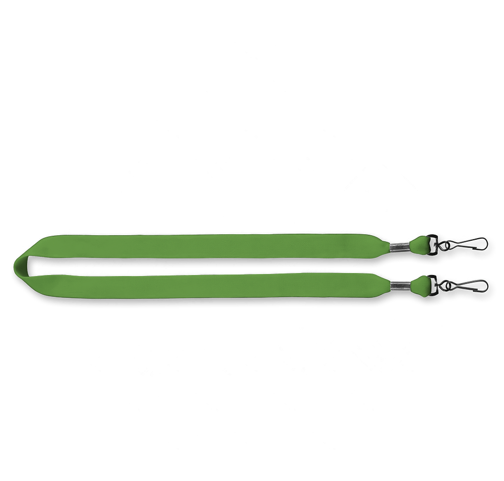 3/4" Cotton Double Swivel Hook Lanyard-default