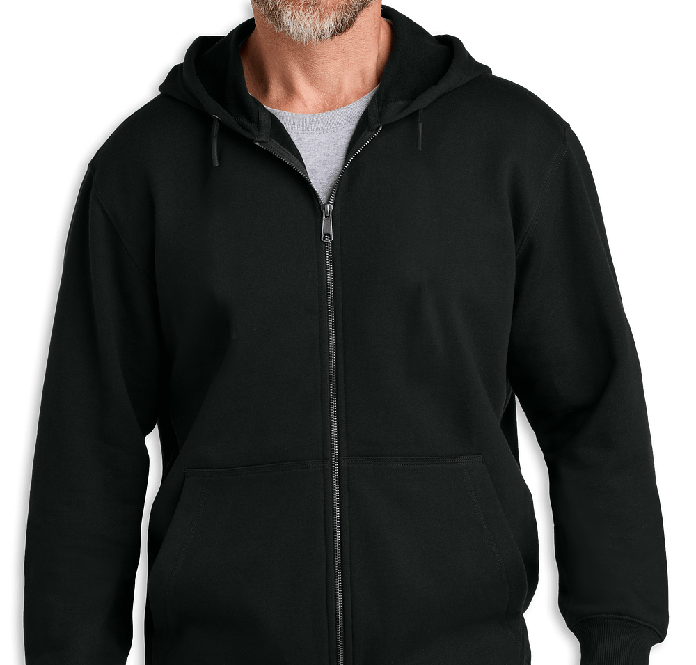 CornerStone Tough Fleece Zip Hoodie-default