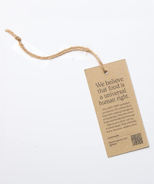 FEED Organic Cotton Market Tote Bag