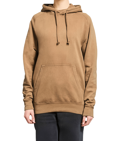 Lane Seven Vintage Raglan Pullover Hoodie in Vintage Camel
