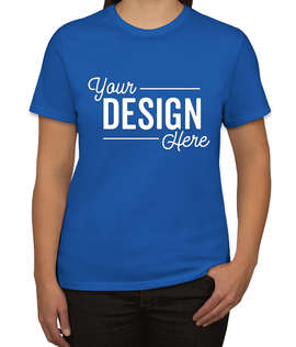 Port & Company Women's Core Cotton T-shirt - Color: Royal