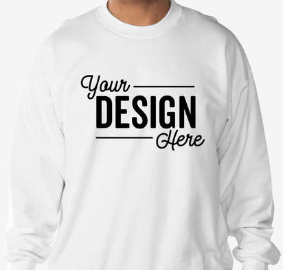 Custom Hanes Ultimate Cotton Heavyweight Crewneck Sweatshirt