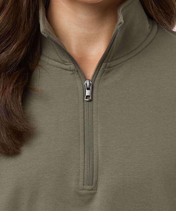 Independent Trading Women's Performance Quarter Zip Pullover