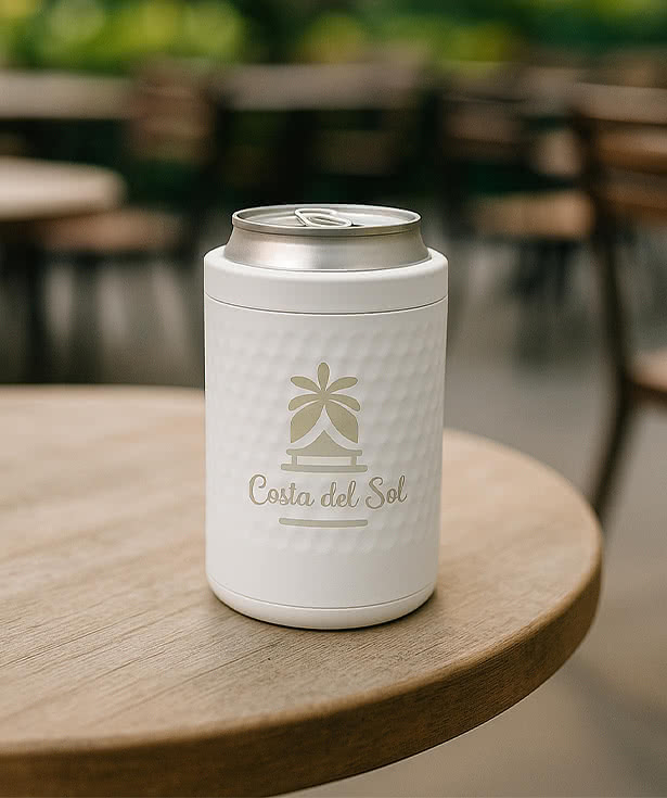 Swig Life Laser Engraved Stainless Steel Golf Can Cooler