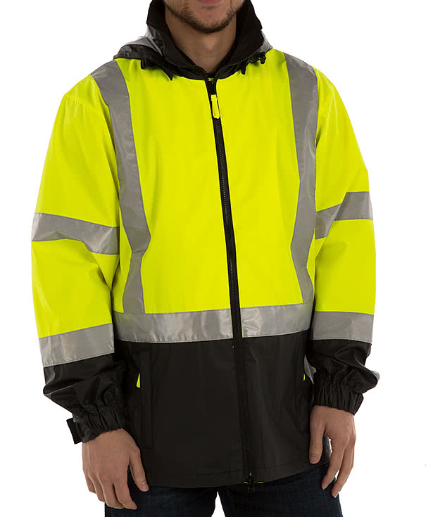 CornerStone Class 3 Hi-Vis Safety Windbreaker