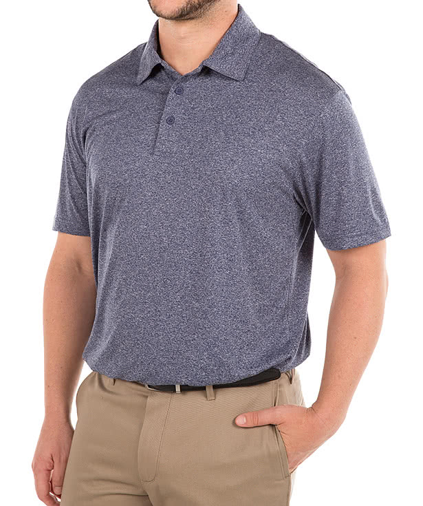 Sport-Tek Heather Contender Performance Polo - Embroidered