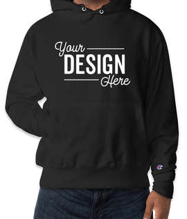 Champion Heavyweight Reverse Weave Pullover Hoodie - Color: Black