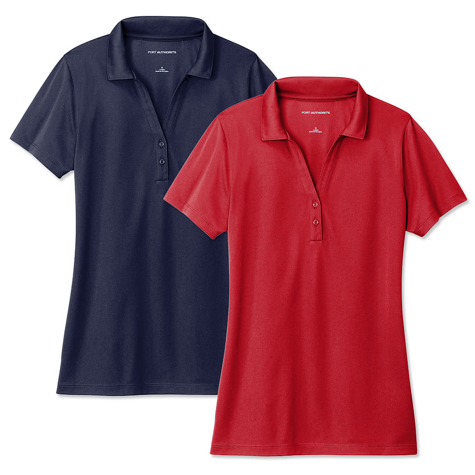 Port Authority Women's Recycled Pique UPF 50 Performance Polo