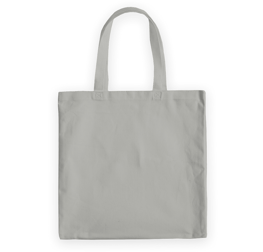 Medium Midweight 100% Cotton Canvas Tote Bag-default