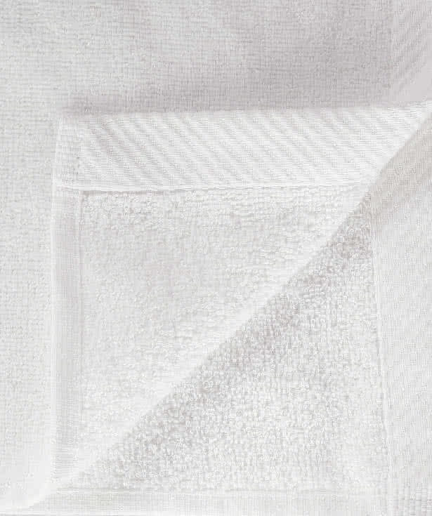 Lightweight White Printed Beach Towel