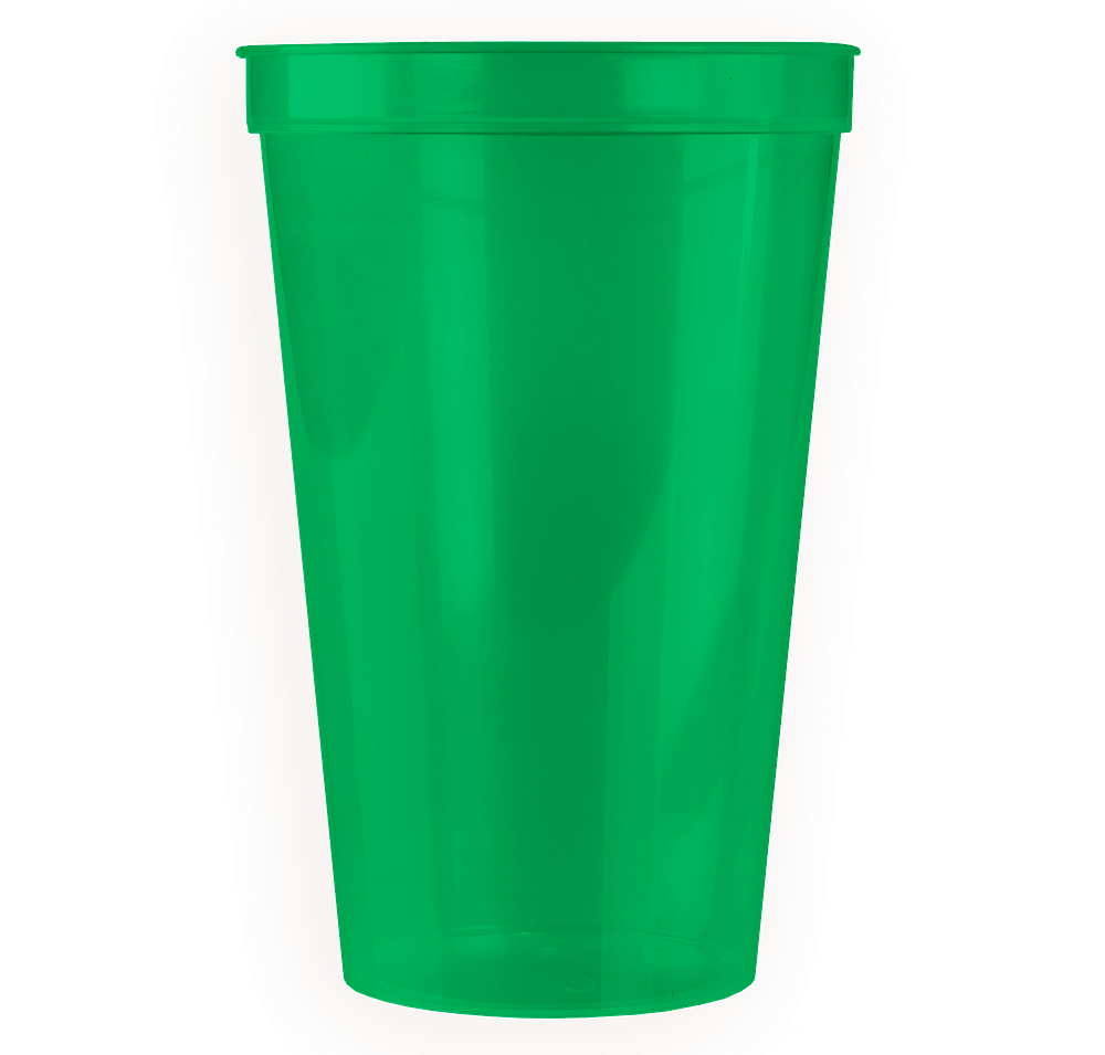 22 oz. Translucent Plastic Stadium Cup-default