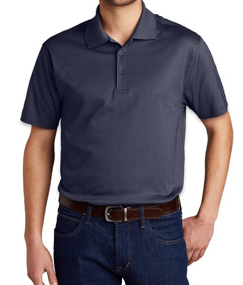 Eddie Bauer Performance Polo - Embroidered in Navy