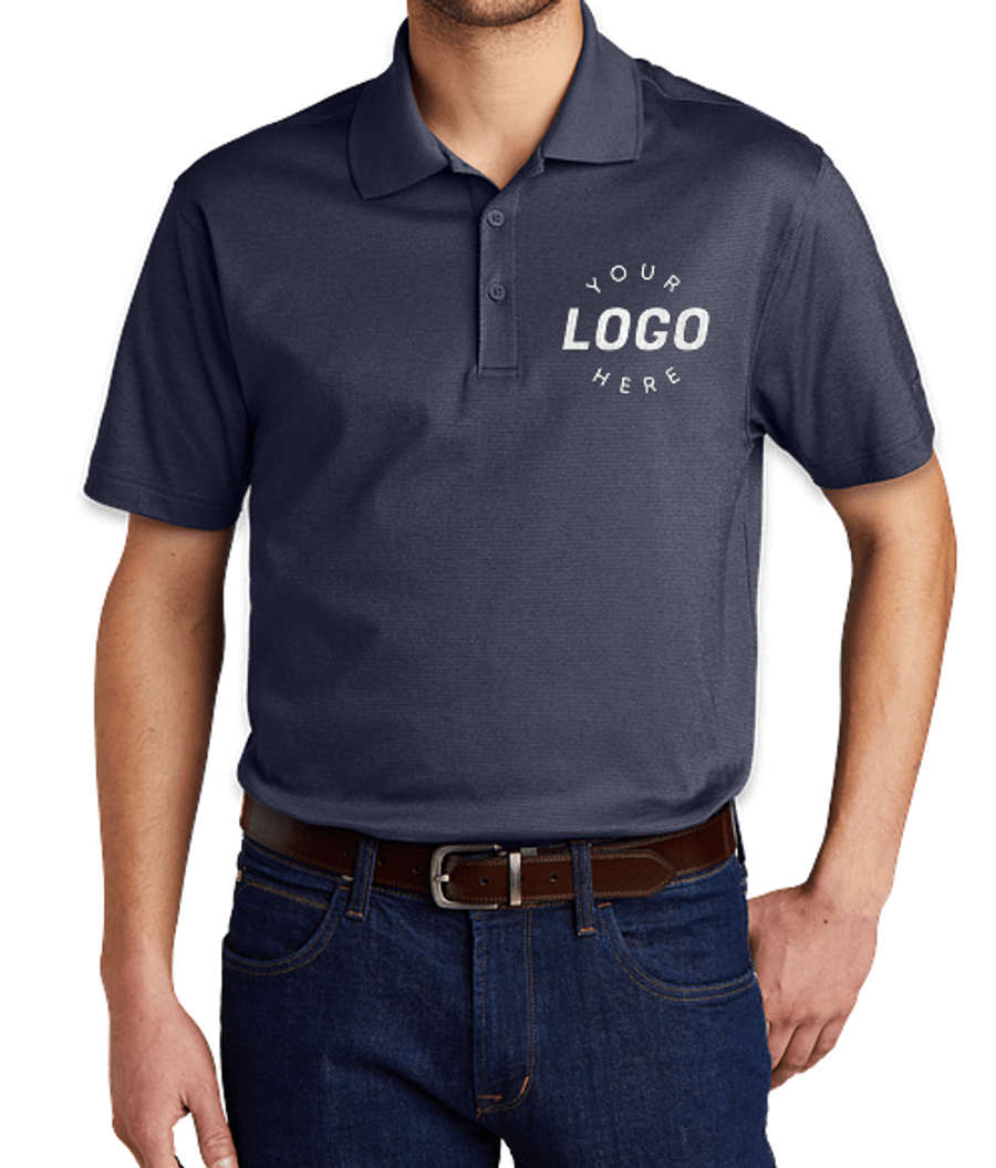 Eddie Bauer Performance Polo - Embroidered in Navy