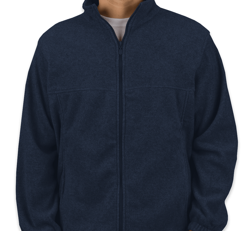 Harriton Tall Full Zip Fleece Jacket - Printed-default