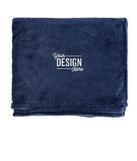 Kanata Soft Touch Velura Blanket - Color: Navy