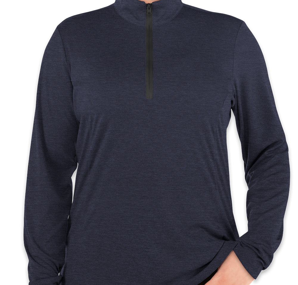 Sport-Tek Women's Endeavor Quarter Zip Performance Shirt-default