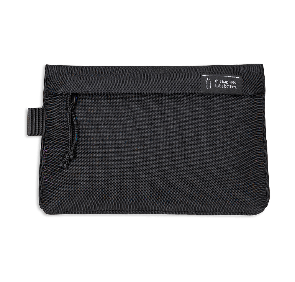 Renew Recycled Zippered Travel Pouch-default