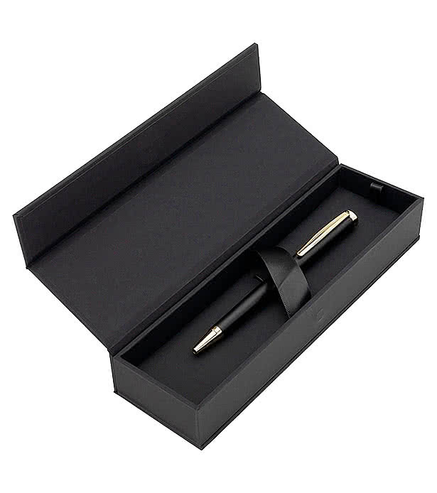 Hugo Boss Laser Engraved Sophisticated Ballpoint Pen (blue ink)