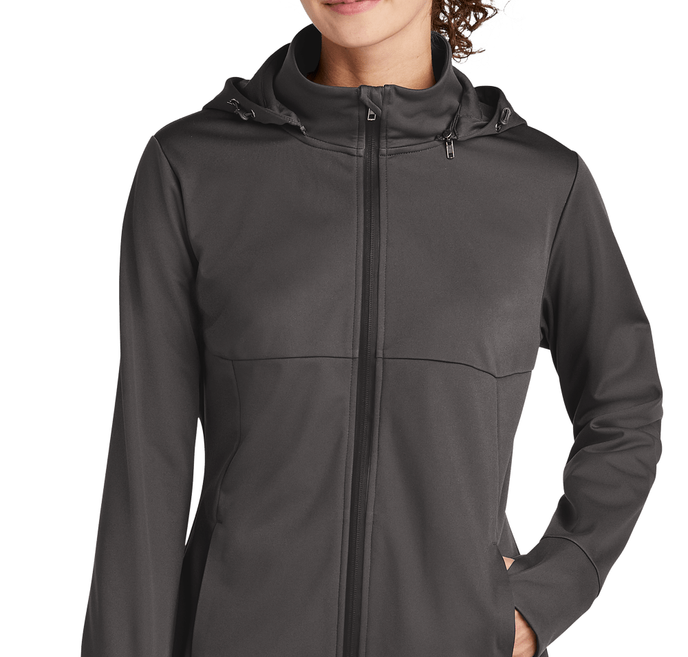 Sport-Tek Women's Hooded Soft Shell Jacket-default