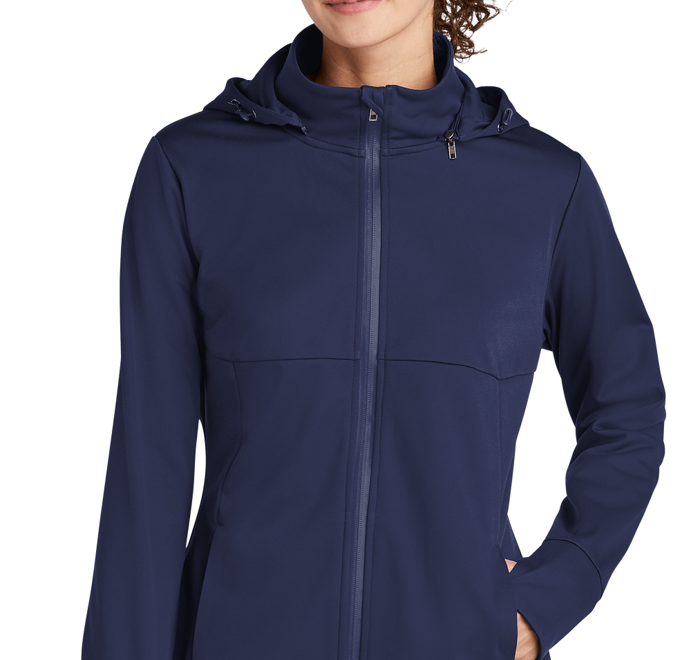 Sport-Tek Women's Hooded Soft Shell Jacket-default