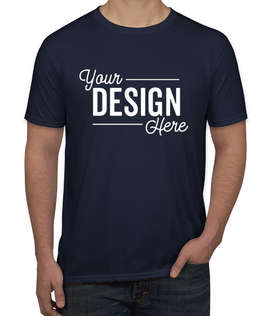 Canada - Gildan Softstyle Jersey T-shirt - Color: Navy