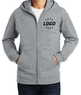 Port & Company Fan Favorite Zip Hoodie - Color: Athletic Heather