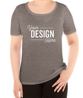 District Women's V.I.T. Ribbed Scoop Neck T-shirt