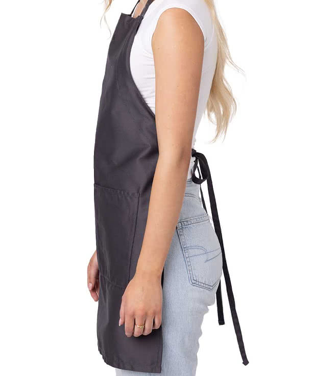 Big Accessories Full Length Two-Pocket Apron
