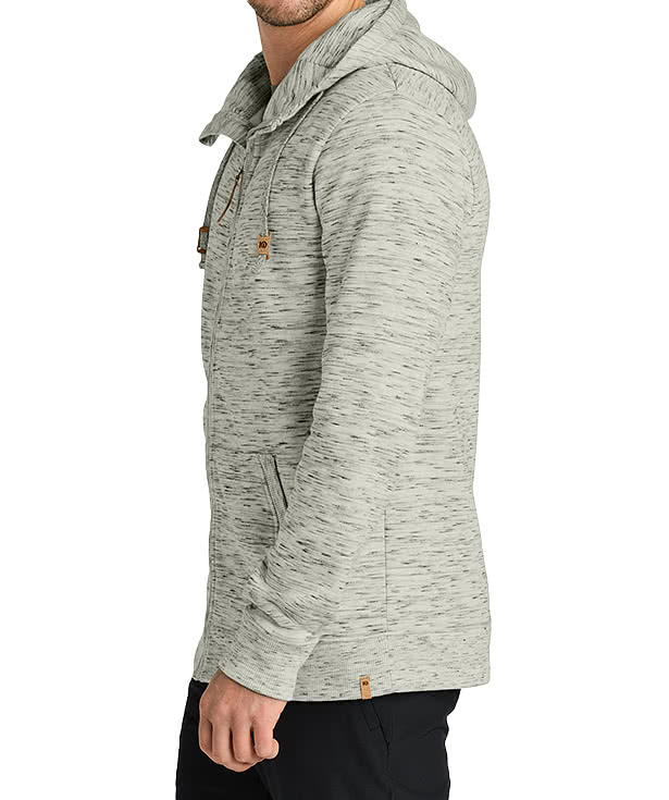 Tentree Space Dye Fleece Zip Hoodie
