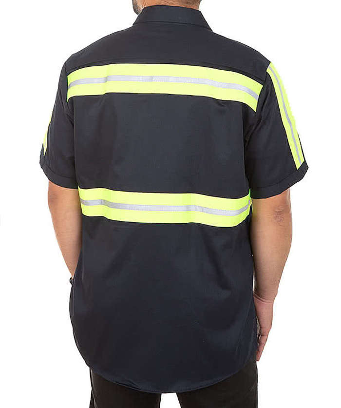 Red Kap Enhanced Visibility Safety Work Shirt