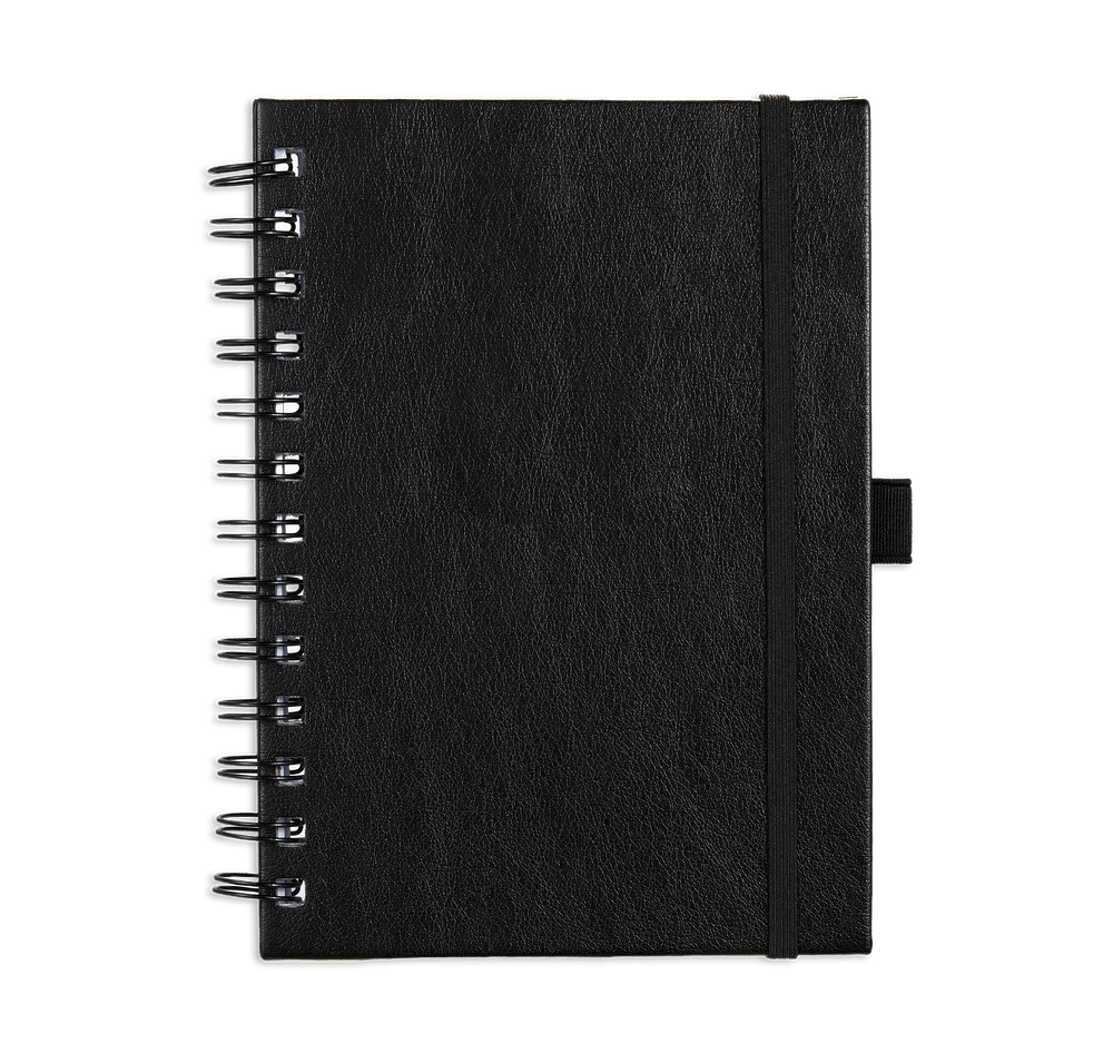 5" x 7" FSC Recycled Morano Spiral Journal-default