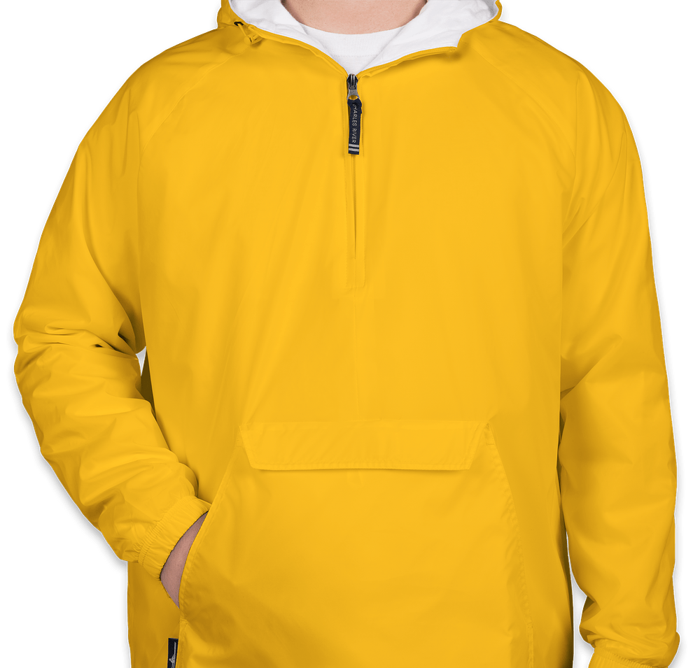 Charles River Classic Hooded Packable Anorak-default