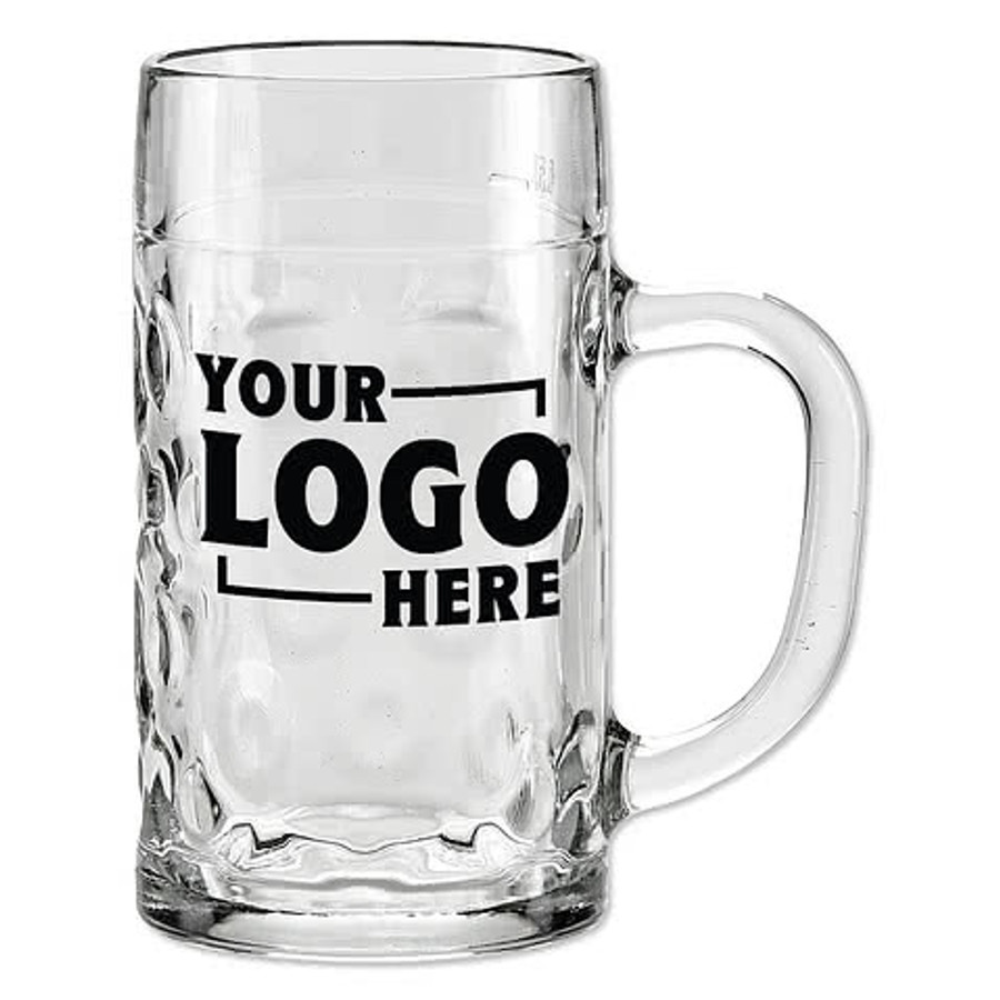 16.9 oz. Oktoberfest Glass Mug in Clear