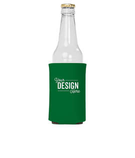 Foldable Bottle Cooler - Color: Kelly Green