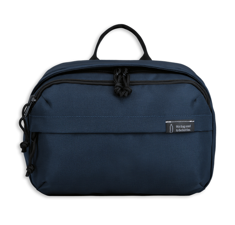 Renew Recycled Zippered Toiletry Bag-default