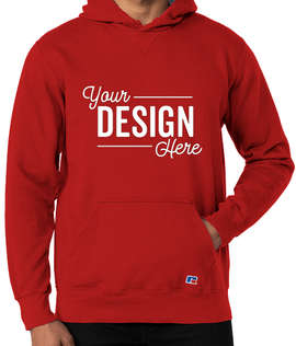 Russell Athletic Cotton Rich Pullover Hoodie - Color: True Red