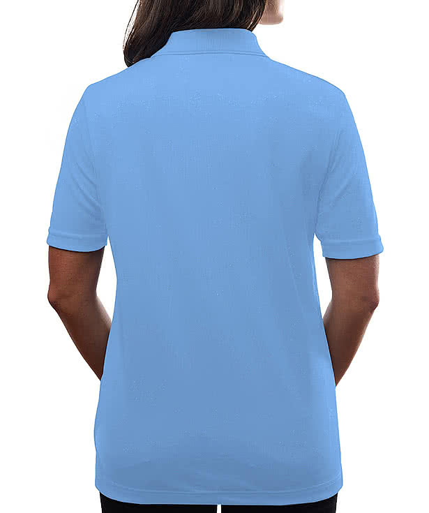 Blue Generation Women's BLU-X-DRI Performance Pique Polo - Printed