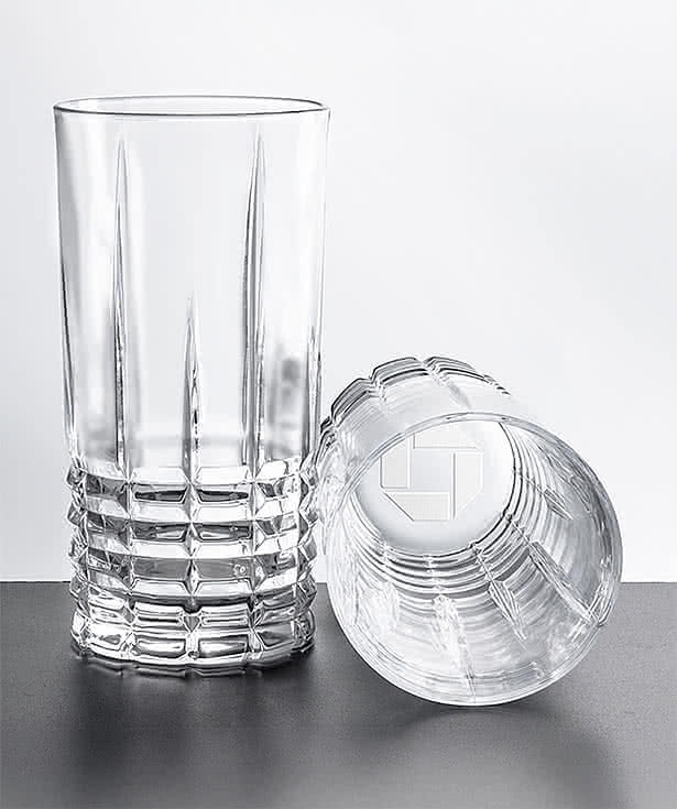 Laser Etched 12.5 oz. Fortino Hiball Glass